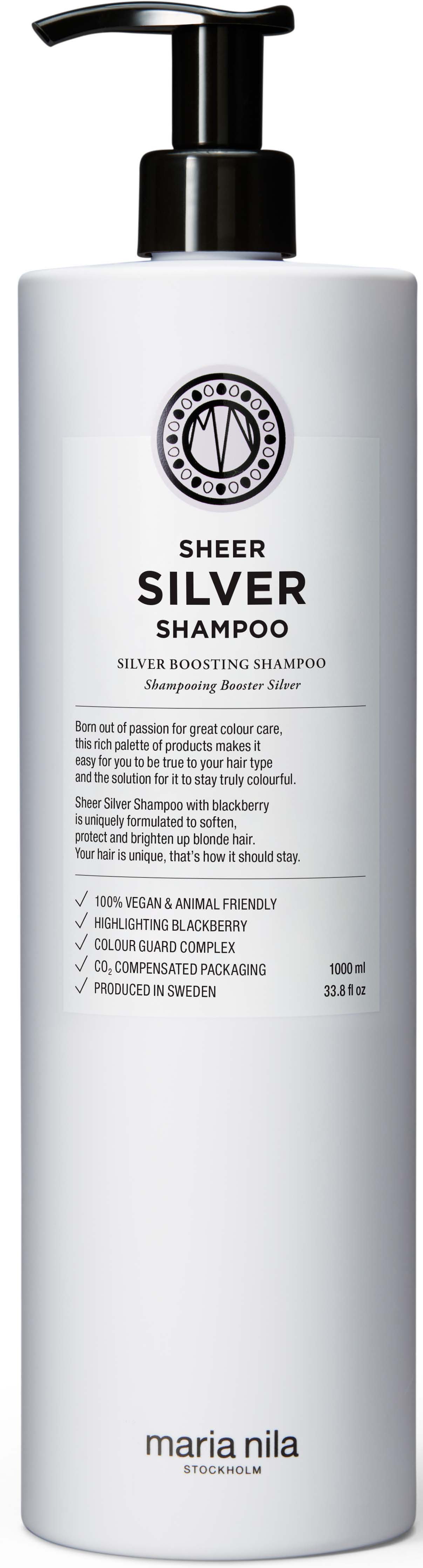 Maria Nila Palett Shampoo Sheer Silver 1000ml