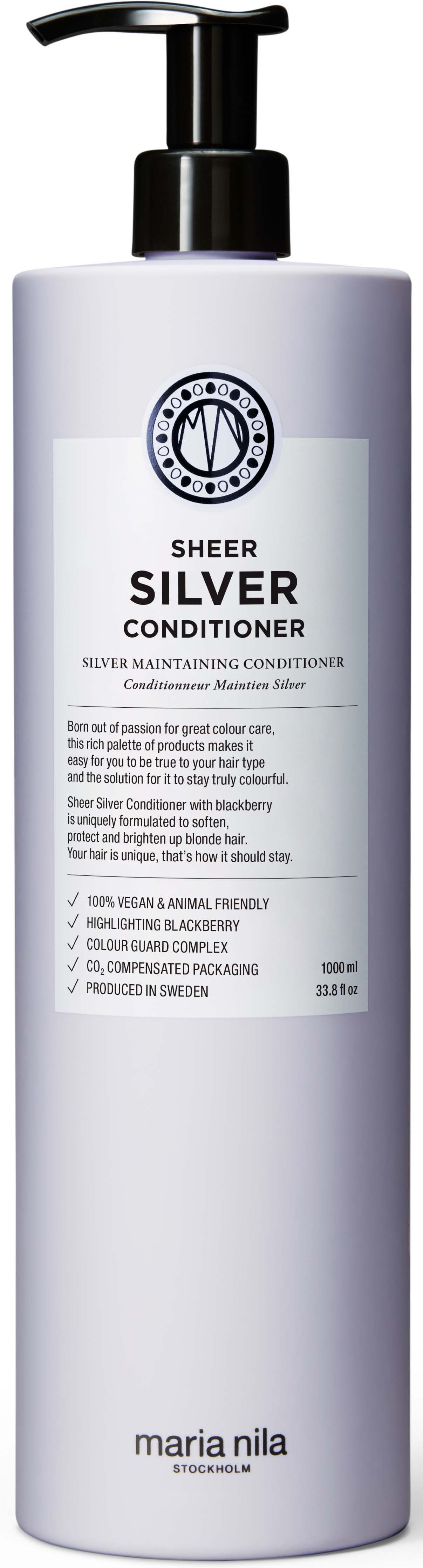 Maria Nila Palett Conditioner Sheer Silver 1000ml
