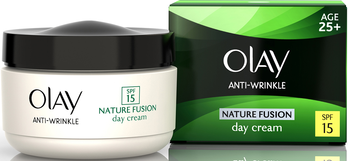 Olay Anti-Wrinkle Nature Fusion Anti-Ageing Day Creme SPF15 50ml