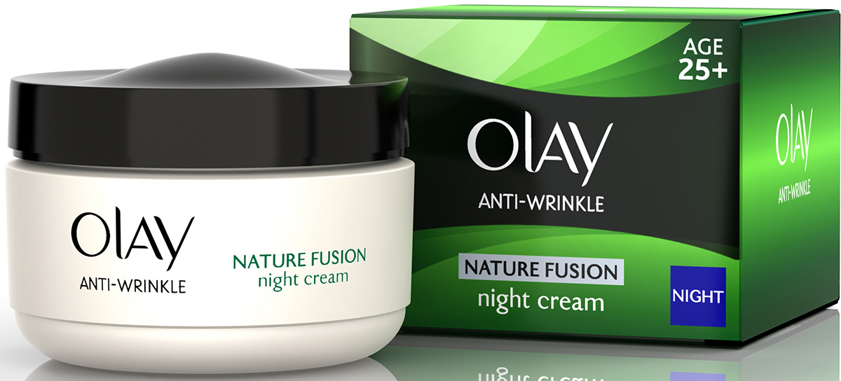 Olay Anti-Wrinkle Nature Fusion Anti-Ageing Night Cream 50ml