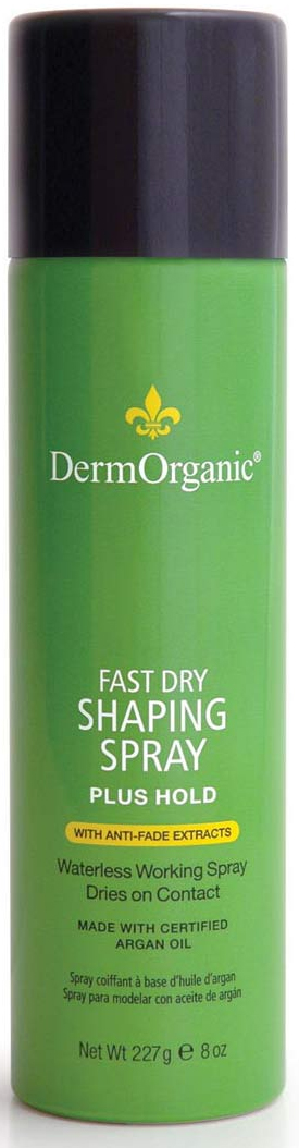 DermOrganic Fast Dry Shaping Spray Plus Hold