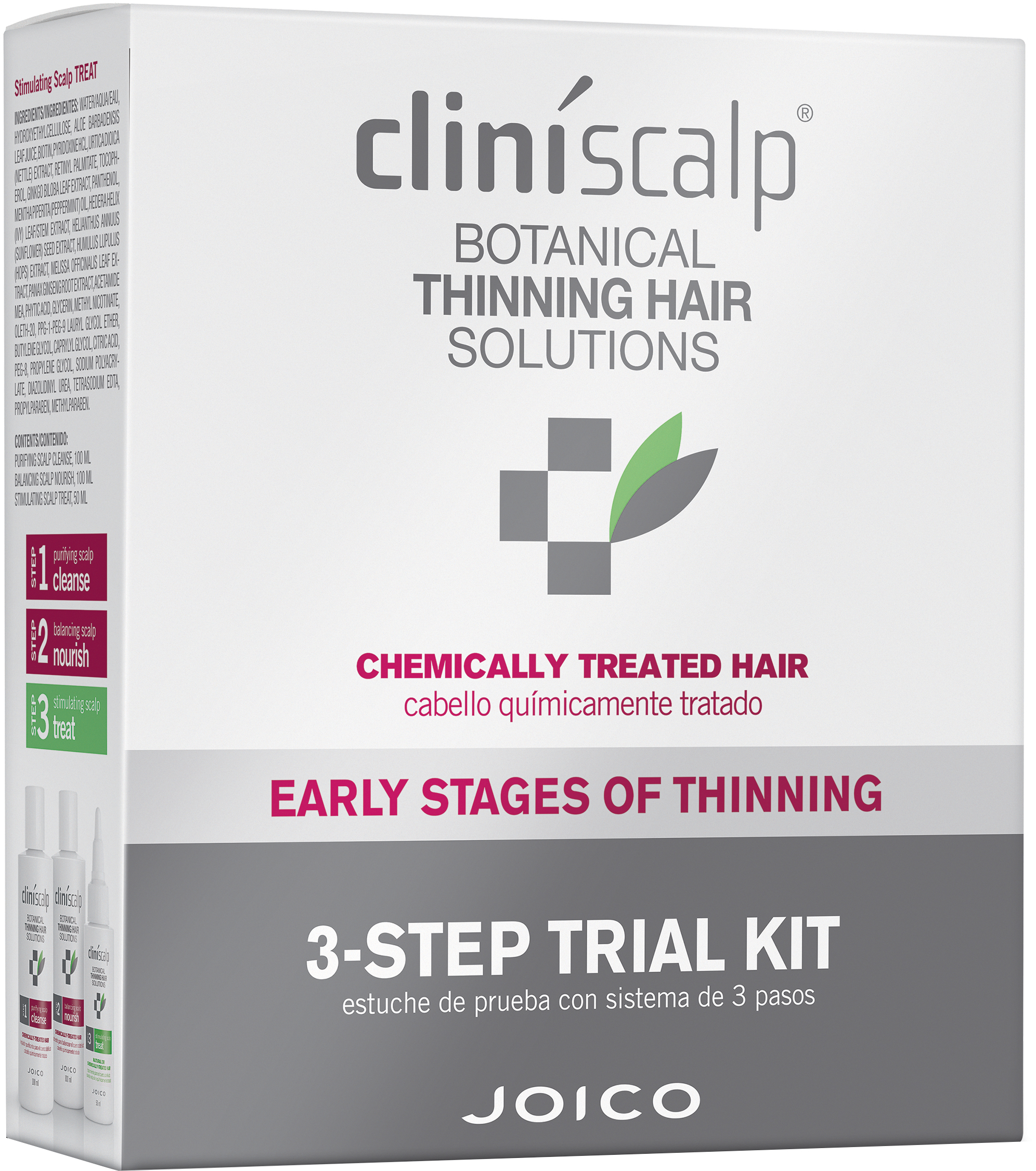 Joico Cliniscalp 3 Step Kit Chemical TH ES