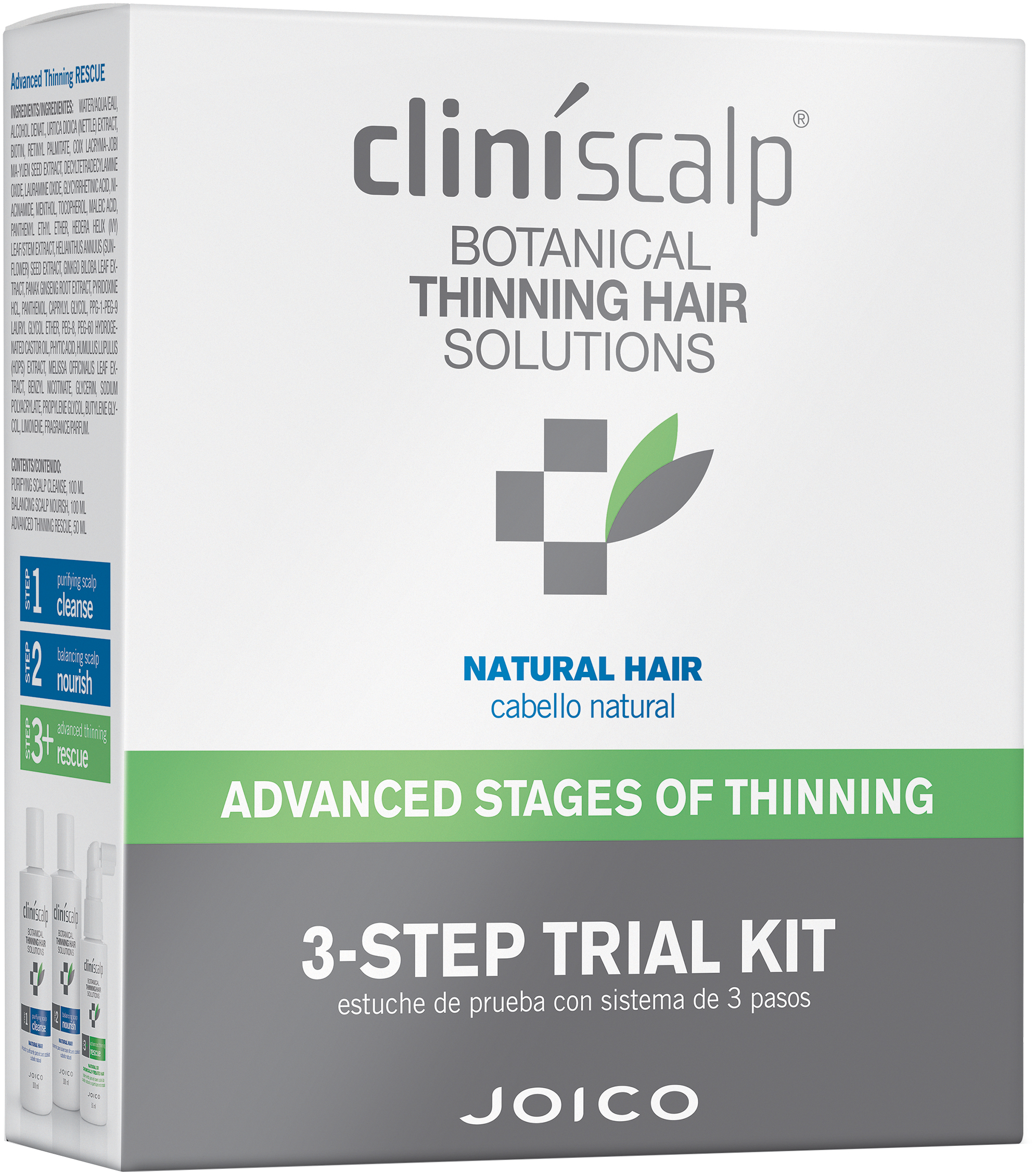Joico Cliniscalp 3 Step Kit Natural Hair AS
