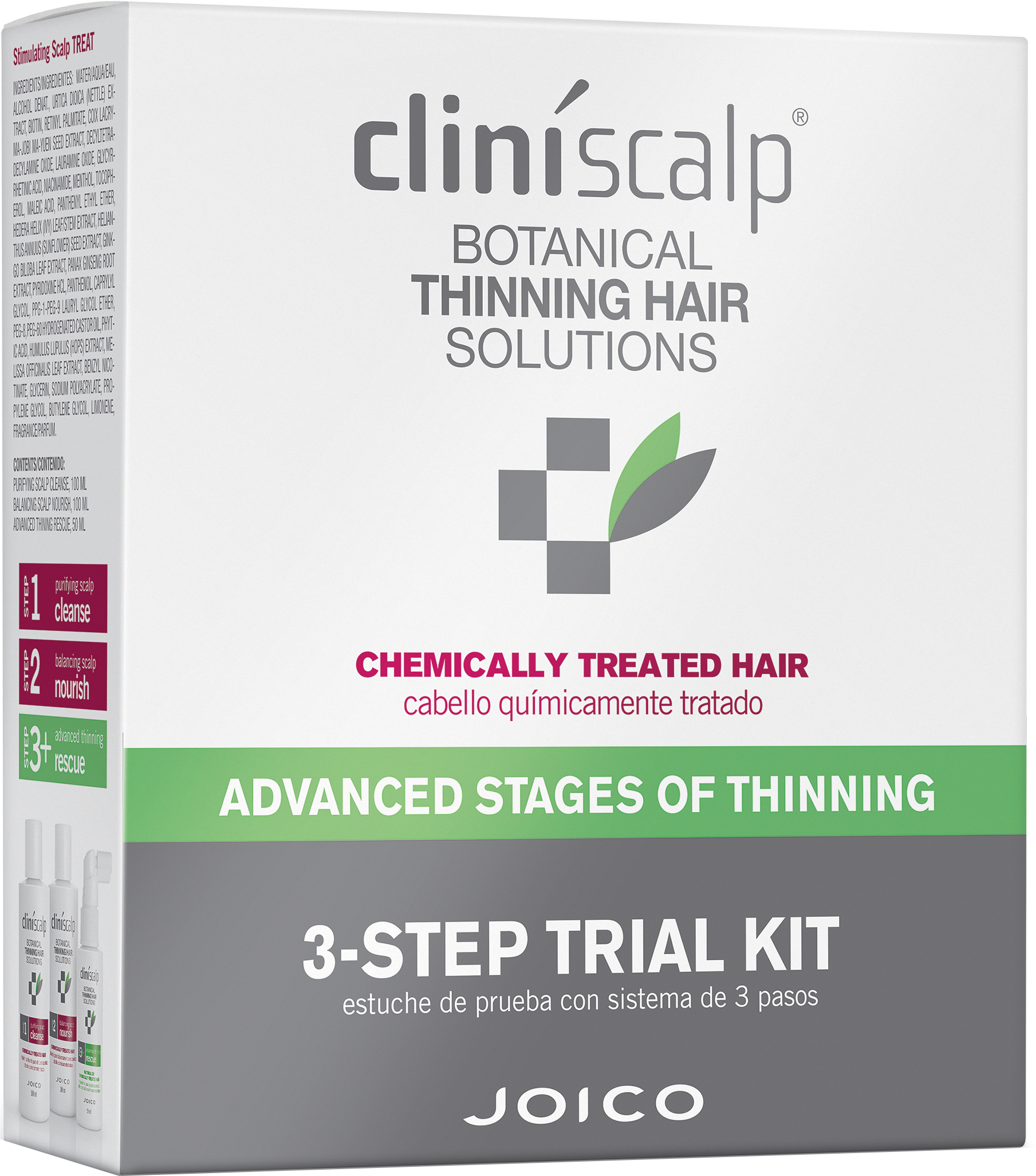 Joico Cliniscalp 3 Step Kit Chemical TH AS