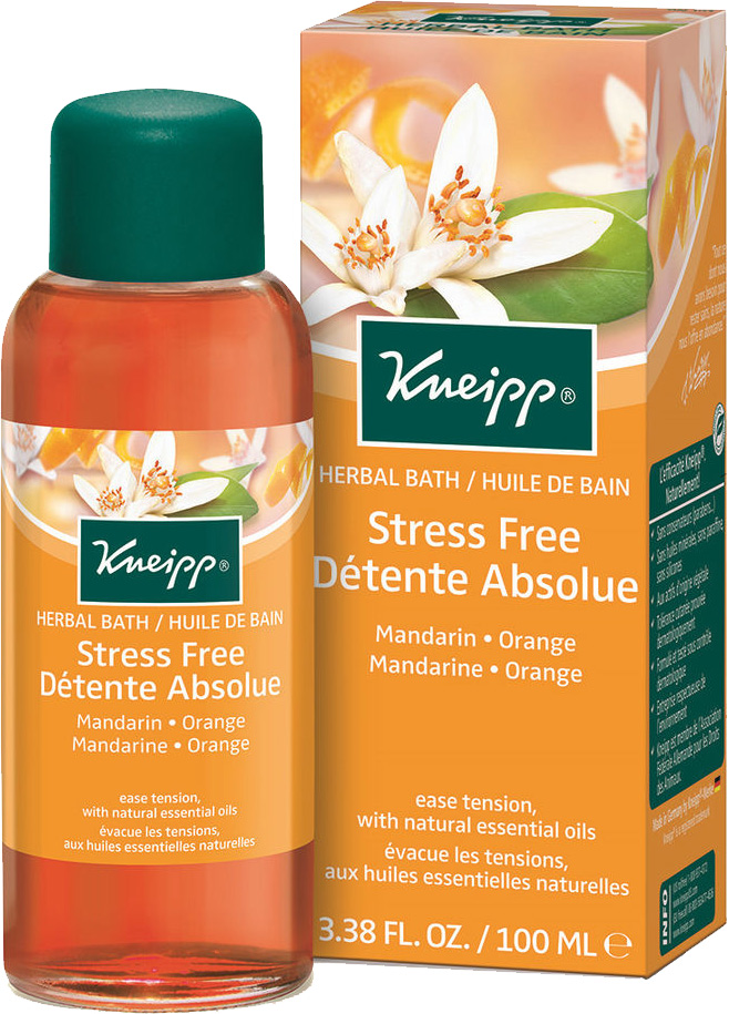 Kneipp Badolja Stress Free Bath Mandarin-Apelsin 100ml
