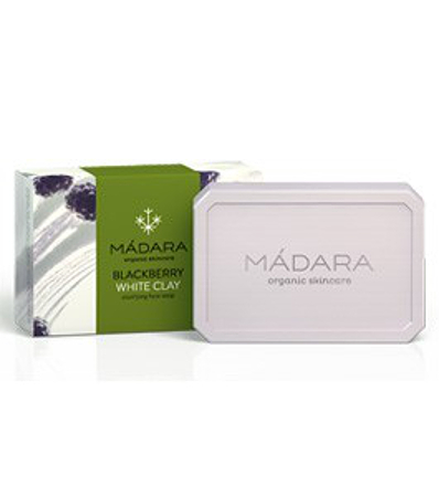 Madara White Clay & Blackberry Clarifying Face Soap 70g