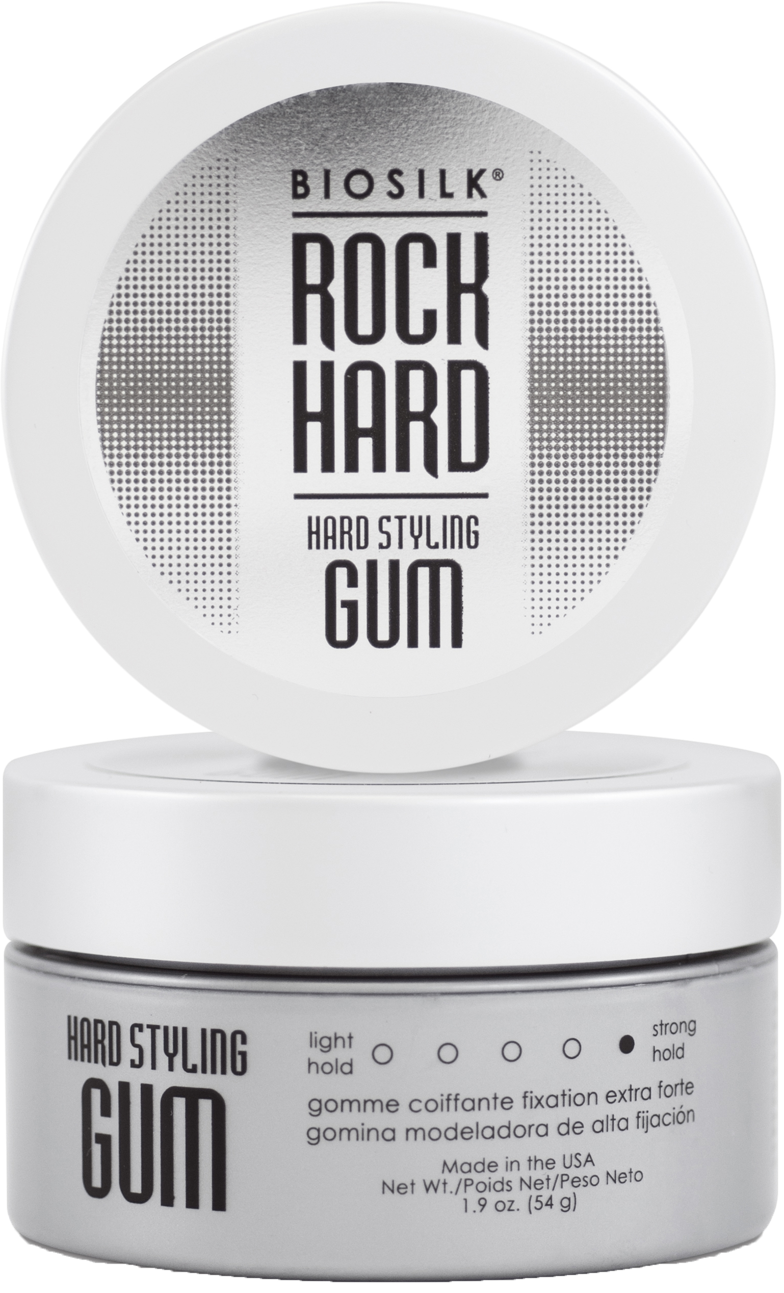 BioSilk Rock Hard Styling Gum 54g