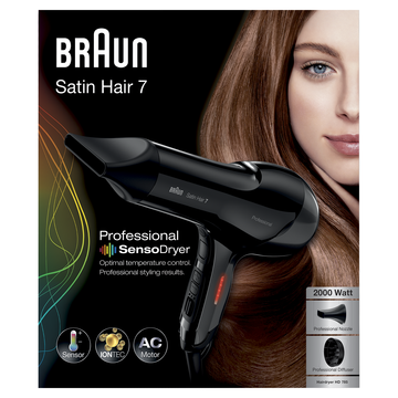 Braun Hairdryer HD785 SensoDryer