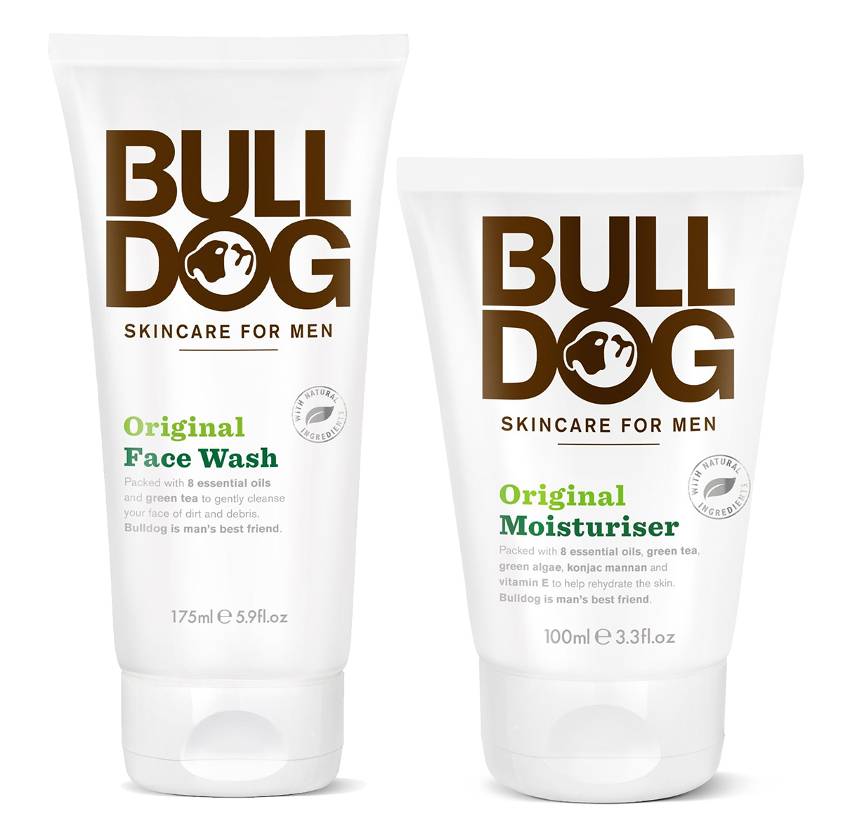 Bulldog Natural Grooming Original Moisturizer & Face Wash