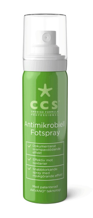 CCS Antimikrobiell Fotspray 50ml