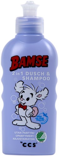 CCS Bamse 2in1 Dusch Shampoo 200ml
