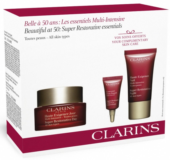 Clarins Beautiful At 50 Super Restorative Essentials
