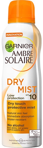 Garnier Ambre Solaire Dry Mist Spf10 200ml