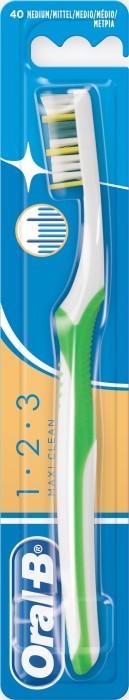 Oral B Tandborste 1-2-3 Maxi Clean Medium