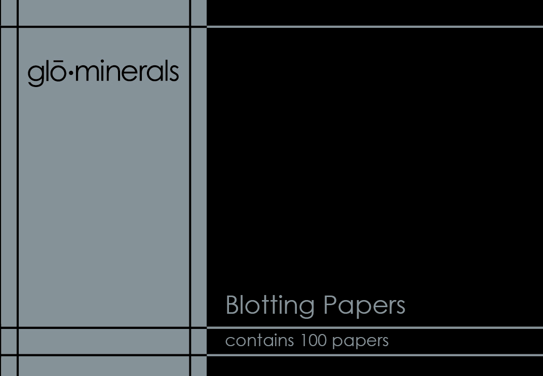 gloMinerals Blotting Papers