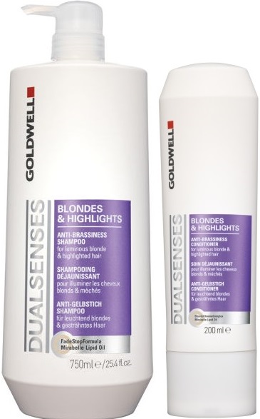 Goldwell Dualsenses Blondes & Highlights Shampoo + Conditoner