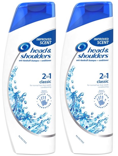 Head & Shoulders Anti-Dandruff Shampoo Classic Clean 2in1 540ml