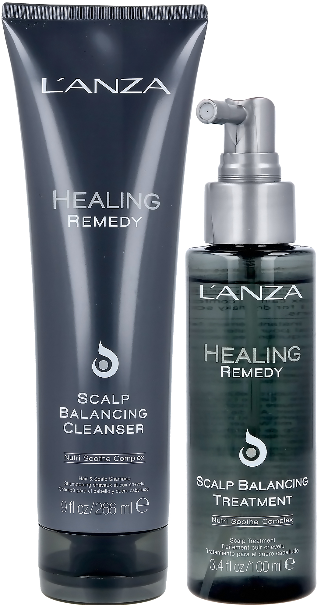 Lanza Healing Remedy Scalp Balancing Cleanser + Treatment