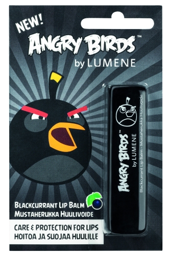 Lumene Angry Birds Blackcurrant Lip Balm