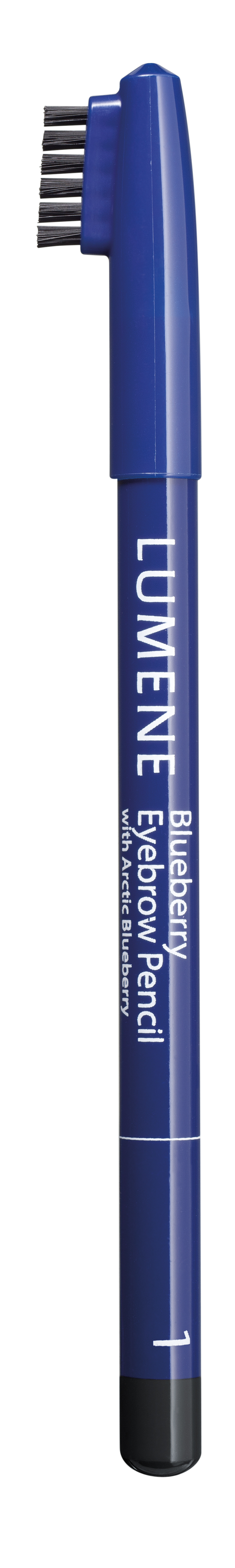 Lumene Blueberry Eyebrow Pencil 1 Grey Black