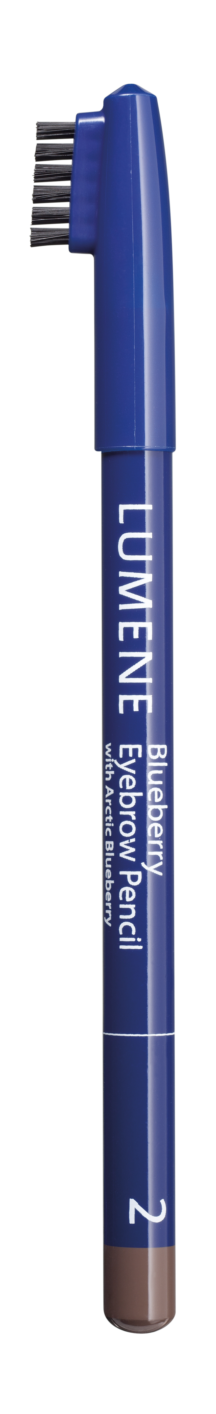 Lumene Blueberry Eyebrow Pencil 2 Grey Brown