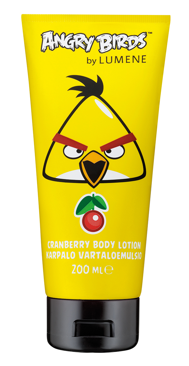 Lumene Angry Birds Cranberry Body Lotion