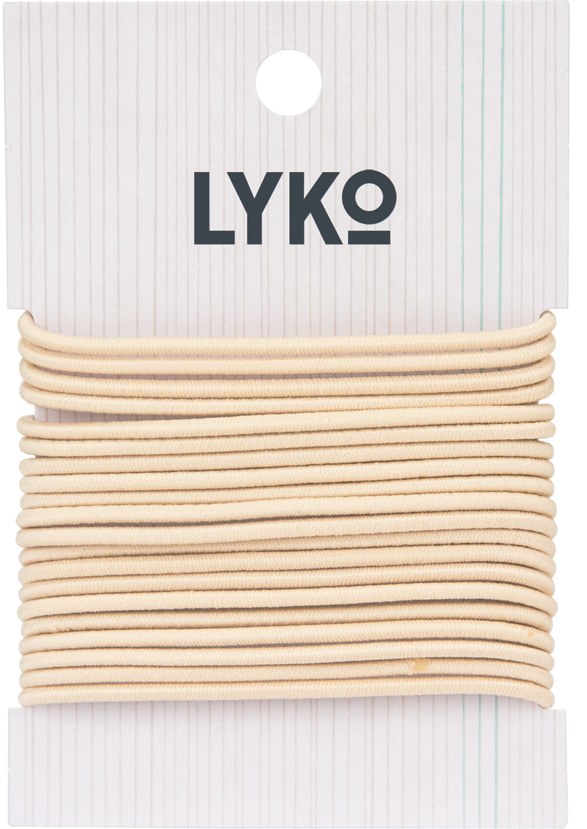 Lyko Hair Tie Blonde 20-Pack
