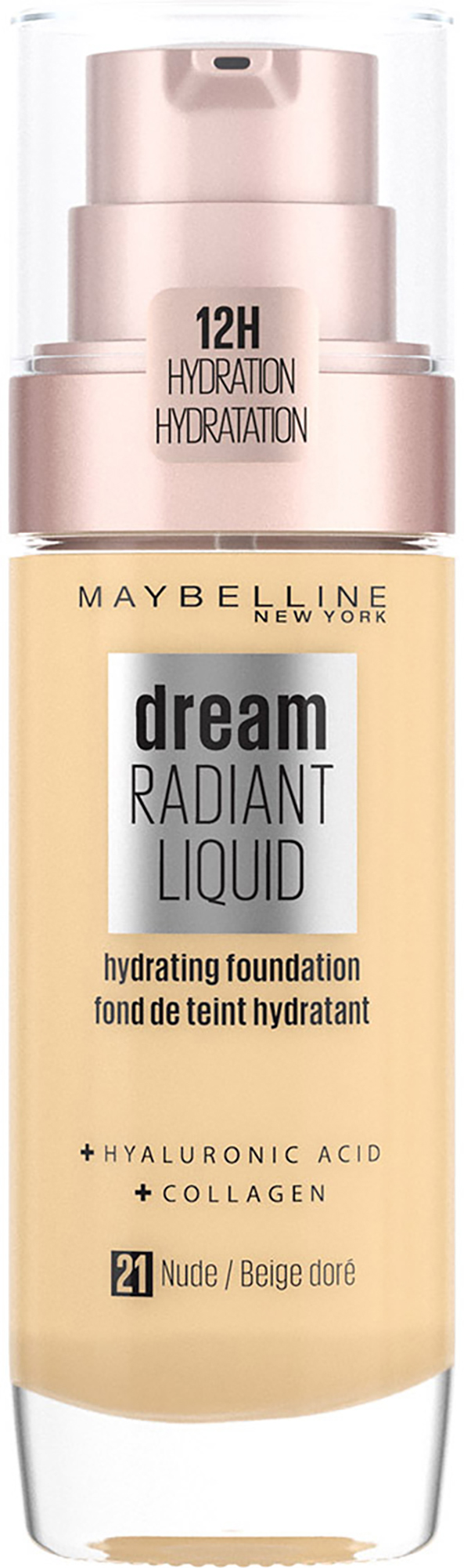 Maybelline Dream Satin Liquid Foundation 021 Nude