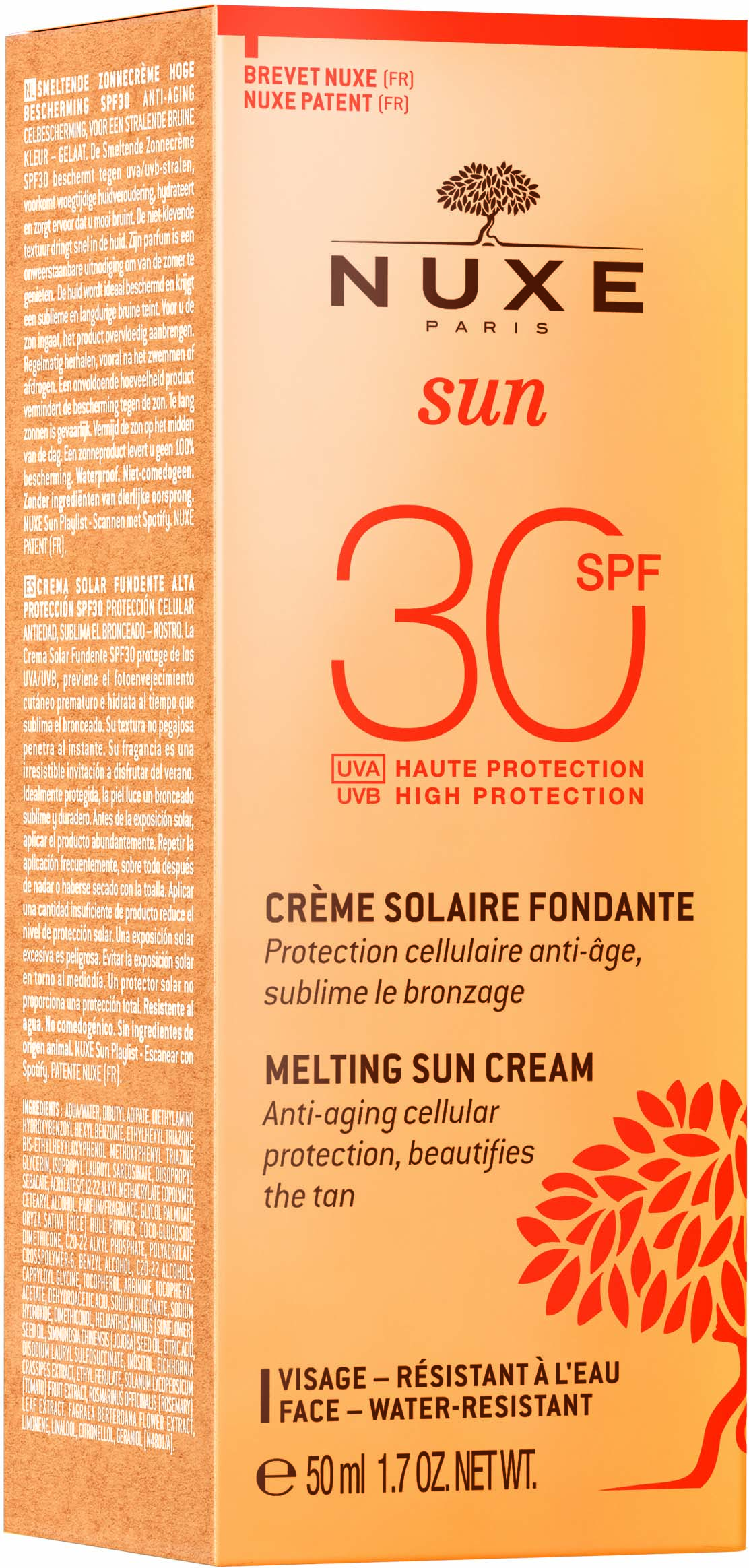NUXE SUN Delicious Cream Face SPF30