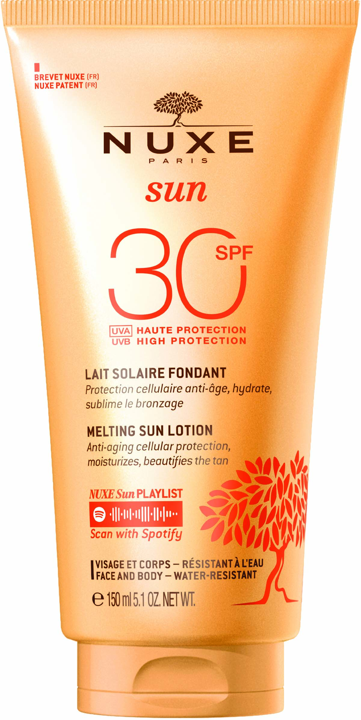 NUXE SUN Delicious Lotion Face & Body SPF30 150ml