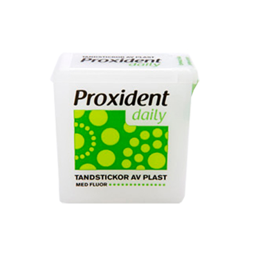 Proxident Daily Tandsticka av Plast med Fluor Extra Mjuk 100st