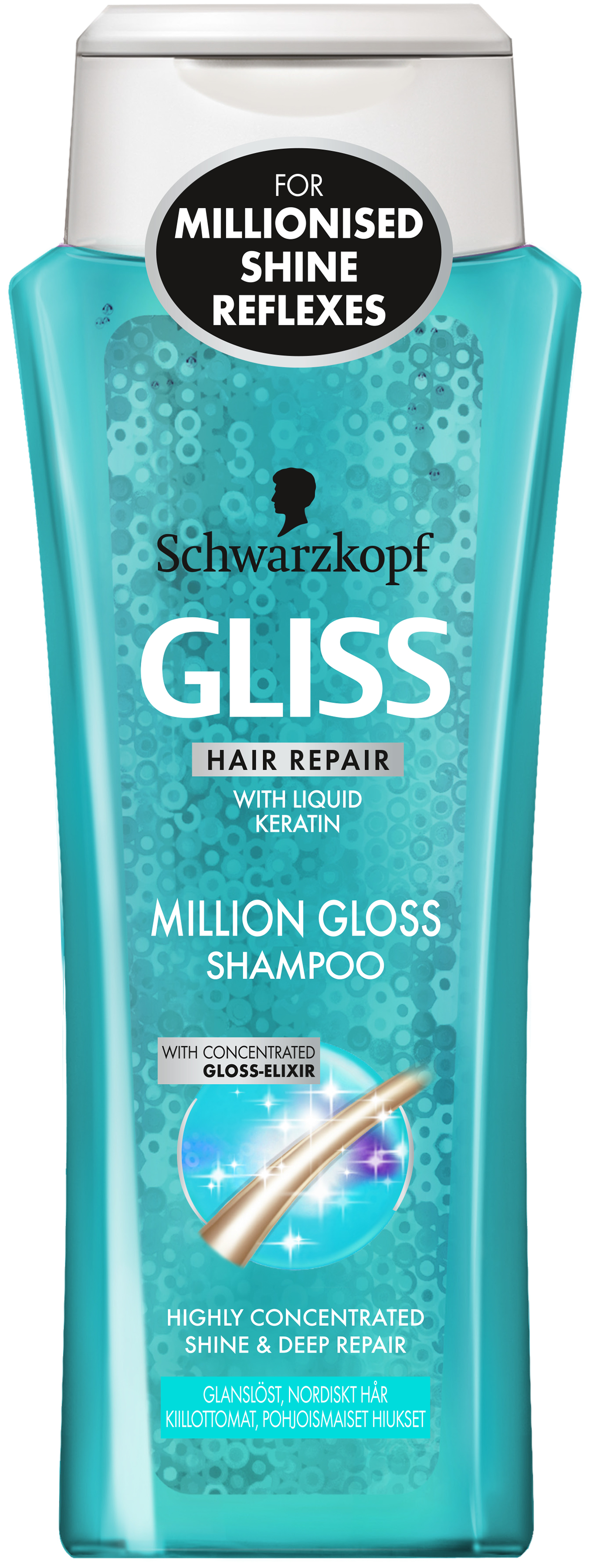 Schwarzkopf Gliss Million Gloss Shampoo 250ml