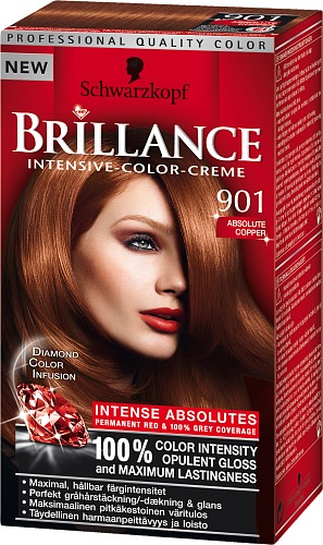 Schwarzkopf Brillance Intensive Color Creme 901 Copper