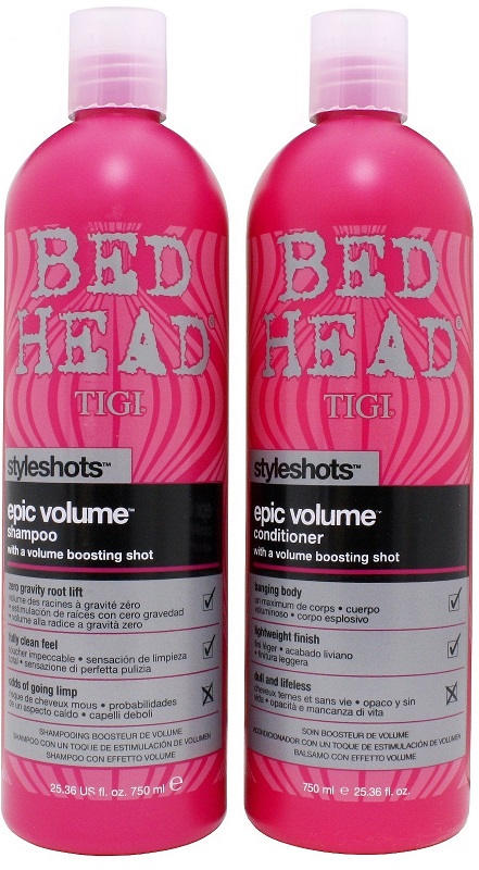 Tigi Bed Head Epic Volume Shampoo & Conditioner 750ml/st