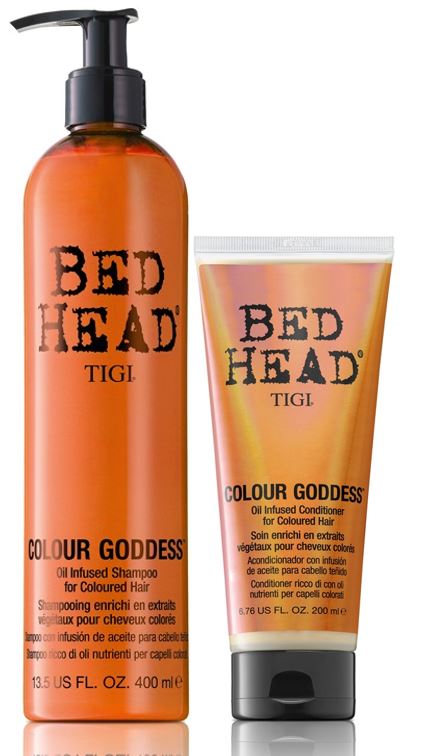 TIGI Bed Head Colour Goddess Oil Infused Shampoo + Conditioner