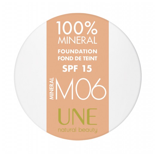 UNE Foundation M06 Mineral SPF15 100%