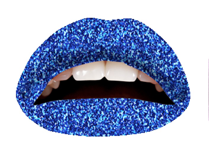 Violent Lips Sapphire Glitteratti