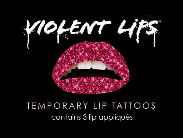 Violent Lips Crimson Glitteratti