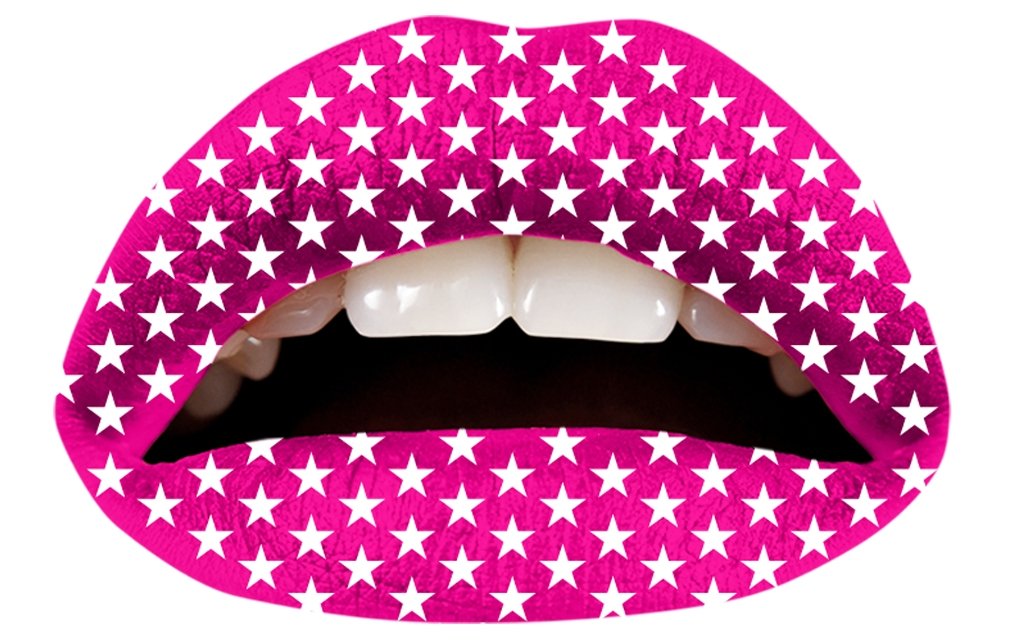 Violent Lips Pink Stars