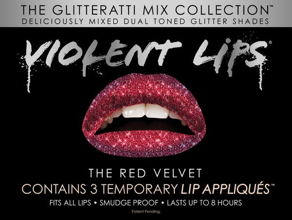 Violent Lips The Red Velvet Glitteratti