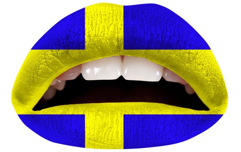 Violent Lips The Swedish Flag