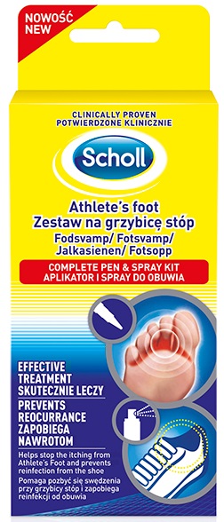 Scholl Athletés Foot Kit Mot Fotsvamp