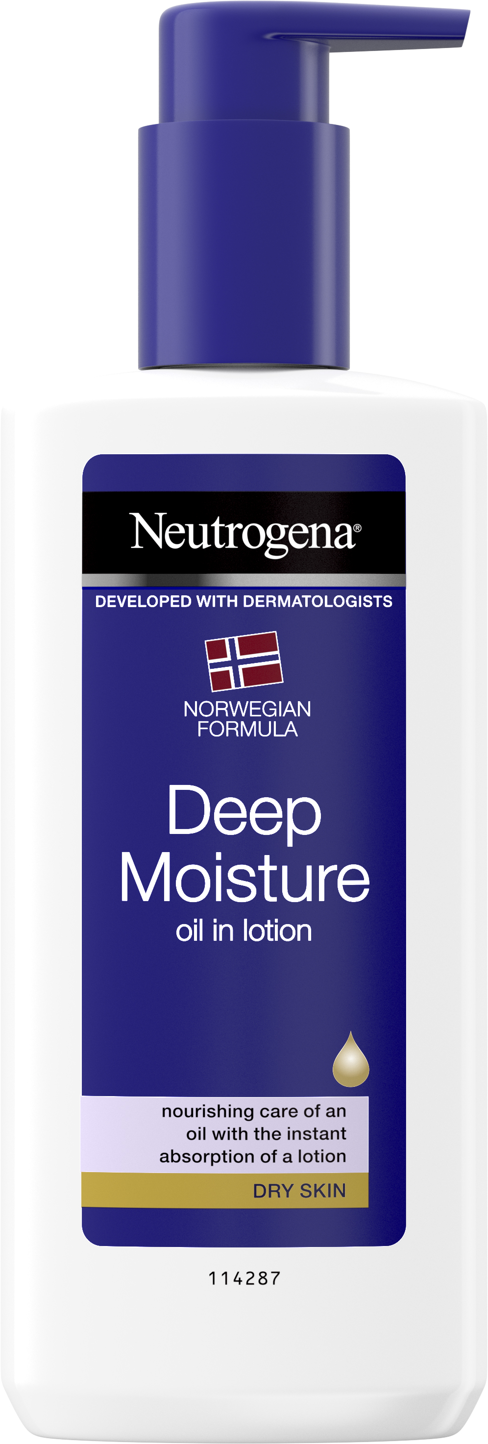 Neutrogena Norweigan Formula Deep Moisture Body Lotion Dry Skin
