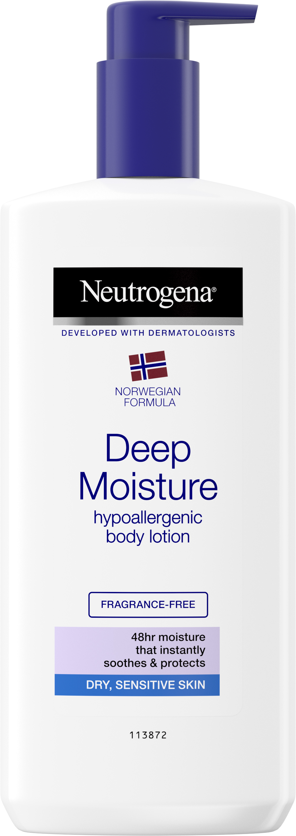 Neutrogena Norweigan Formula Deep Moisture Body Lotion Sensitive/Dry Skin
