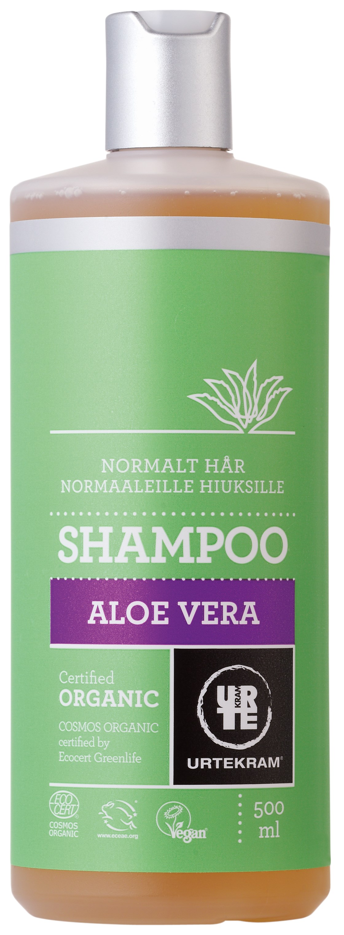 Urtekram Aloe Vera Shampoo Normal 500ml