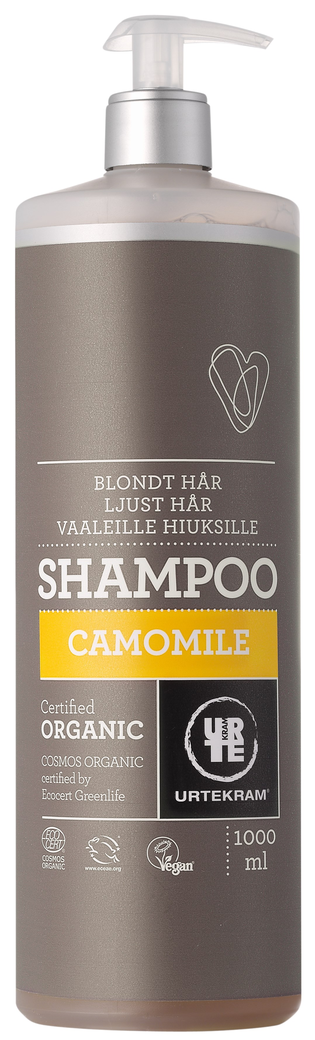 Urtekram Camomille Shampoo Blond Hair 1L