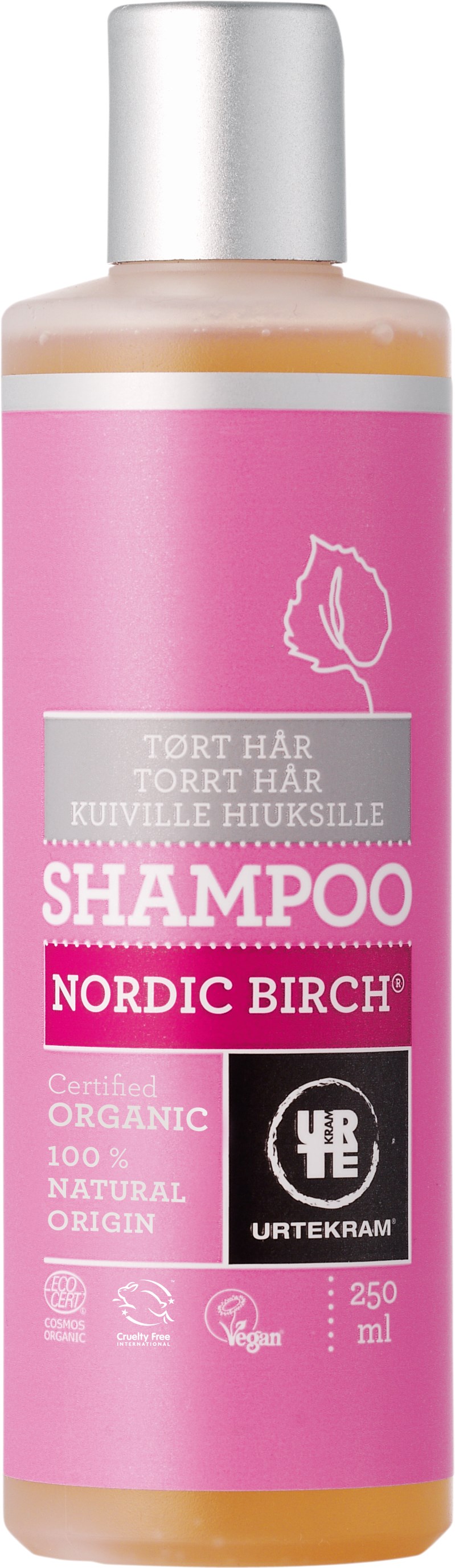 Urtekram Nordic Birch Shampoo Dry Hair 250ml