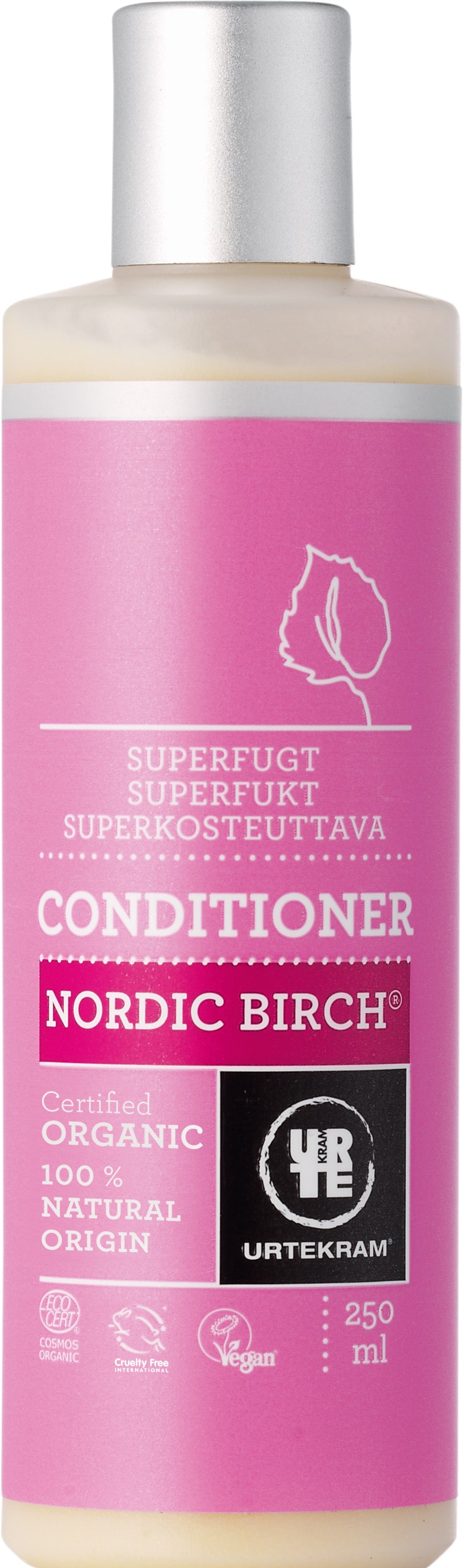 Urtekram Nordic Birch Conditioner Noramalt Hår 250ml