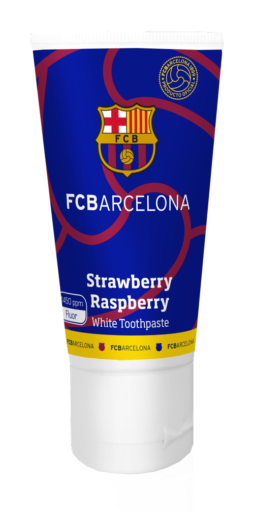 FC Barcelona Toothpaste Strawberry/Raspberry