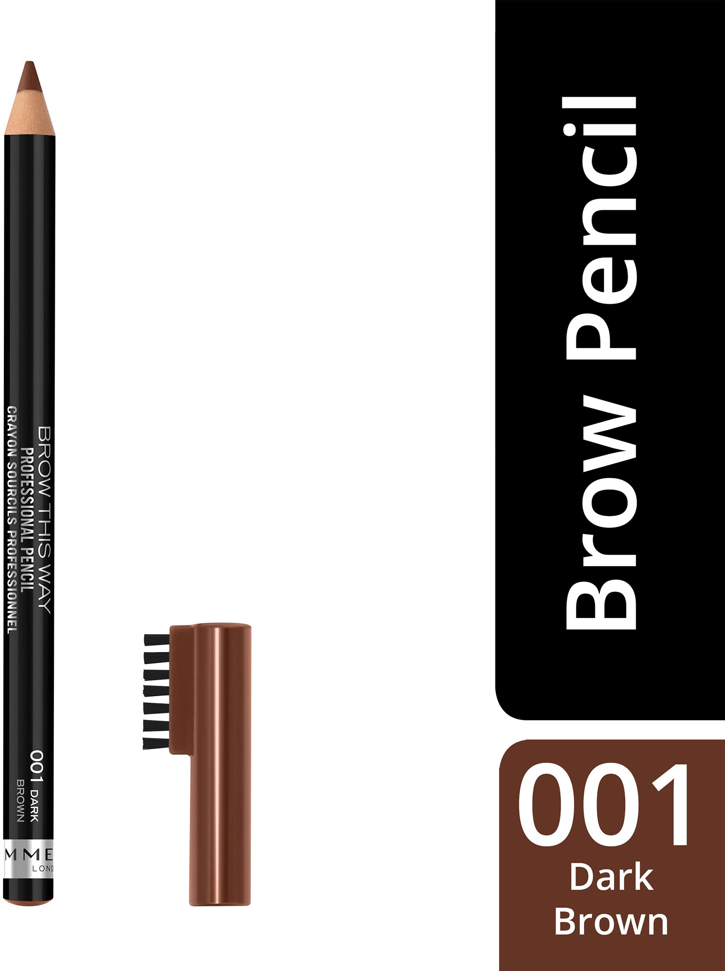 Rimmel Professional Eye Brow Pencil 001 Dark Brown
